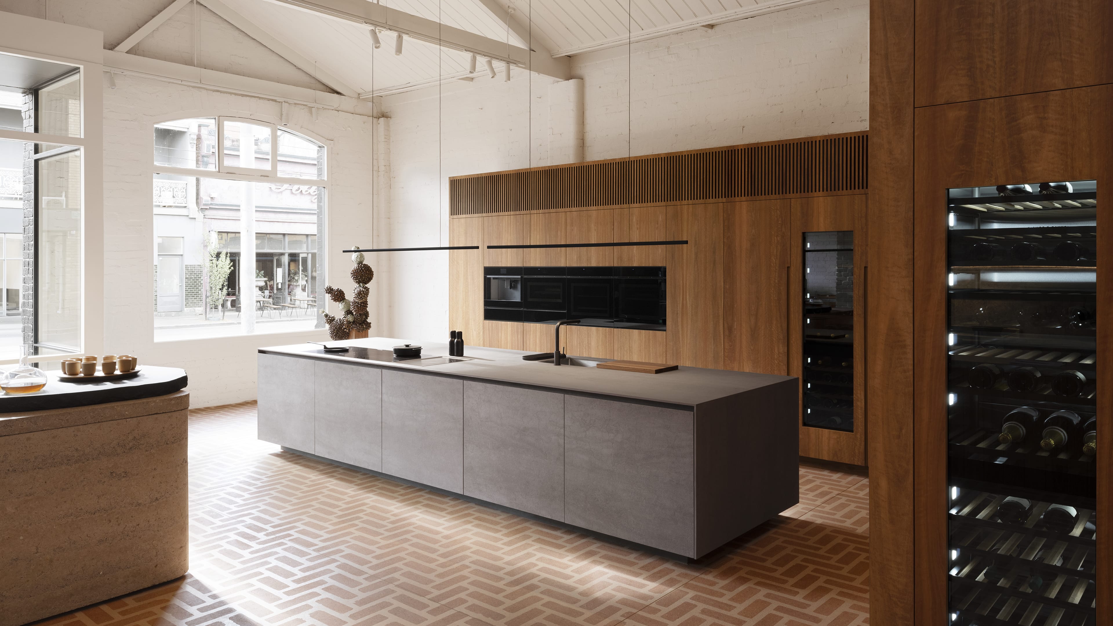 The Boffi Minimal Kitchen, showcasing Integrated Appliances