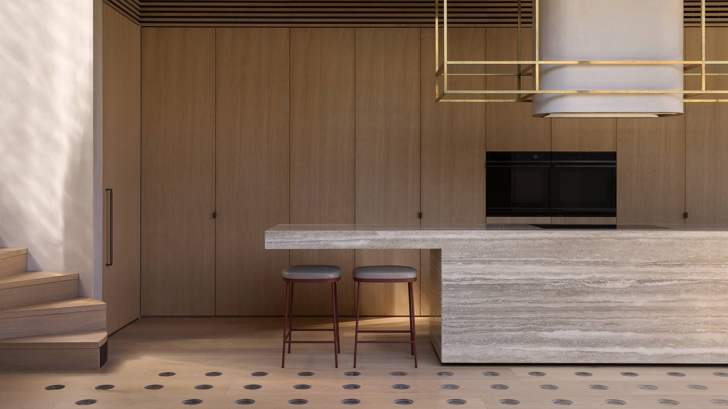 Constructed using pre-cast concrete panels