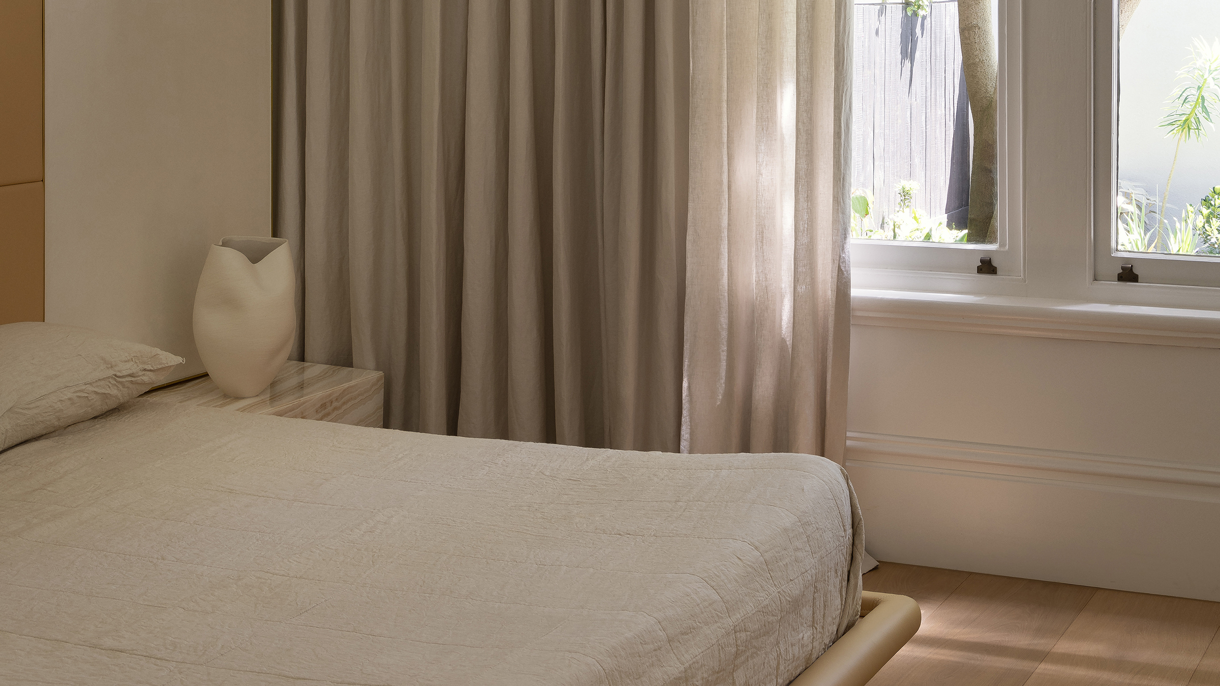 Minimal bedroom space