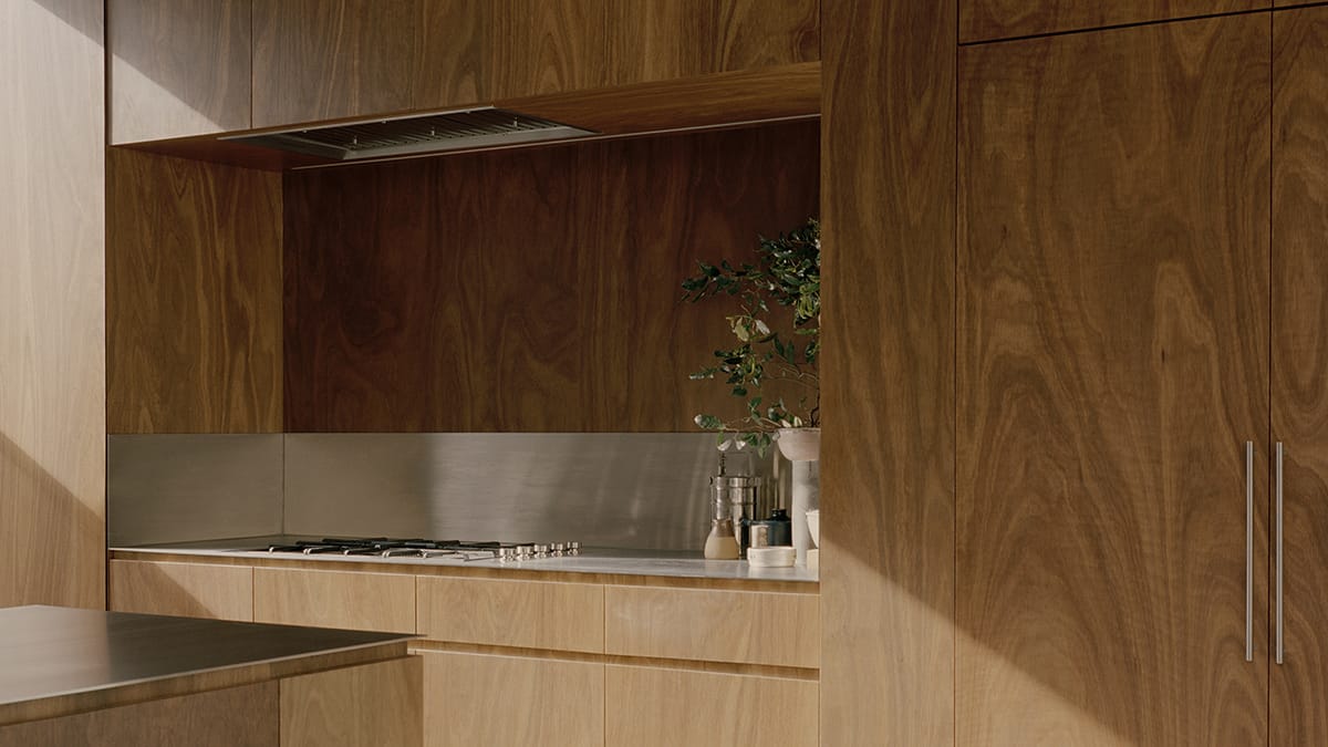 Fisher and Paykel Contemporary cooktop and rangehood