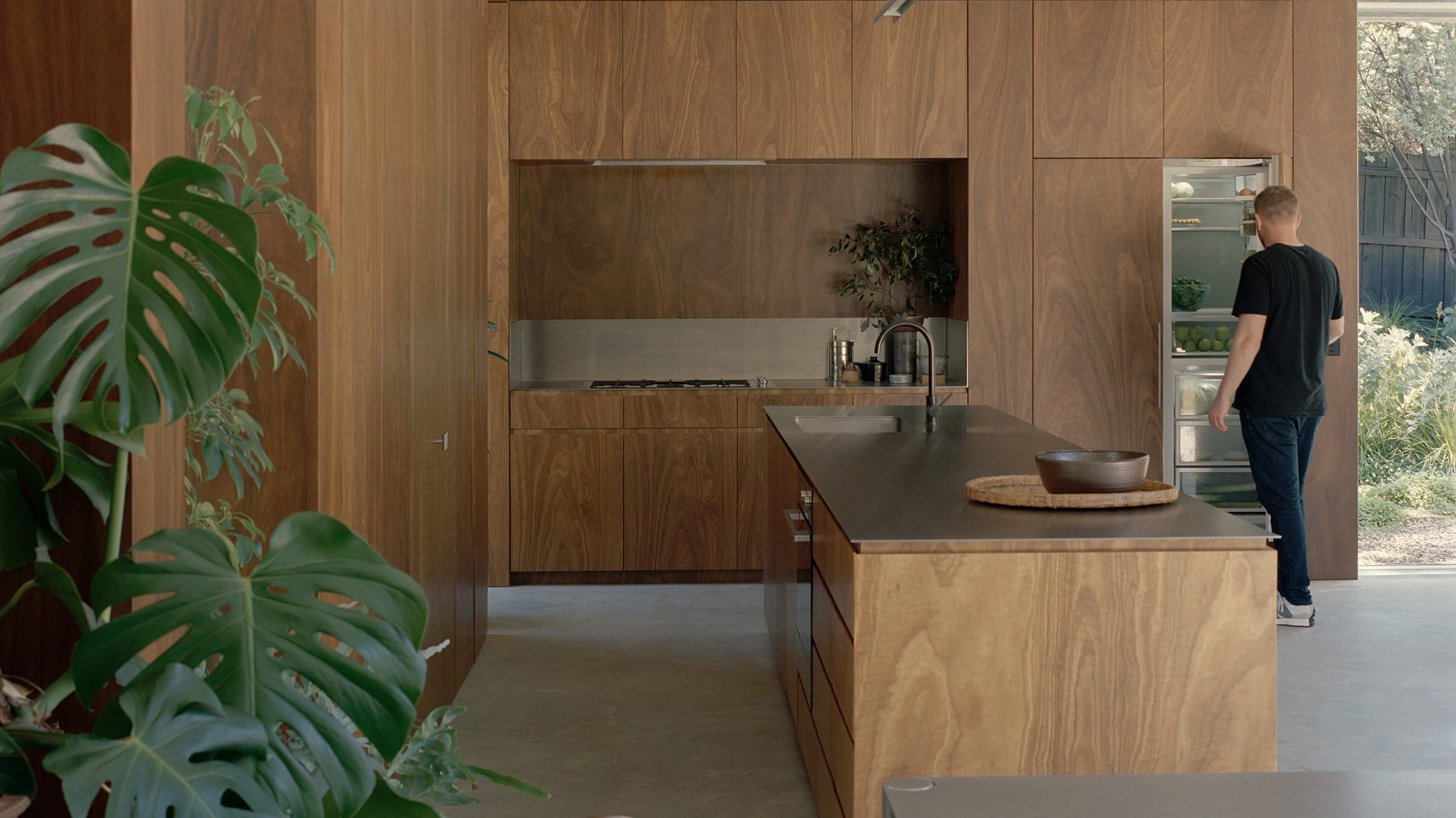 Kitchen wood details