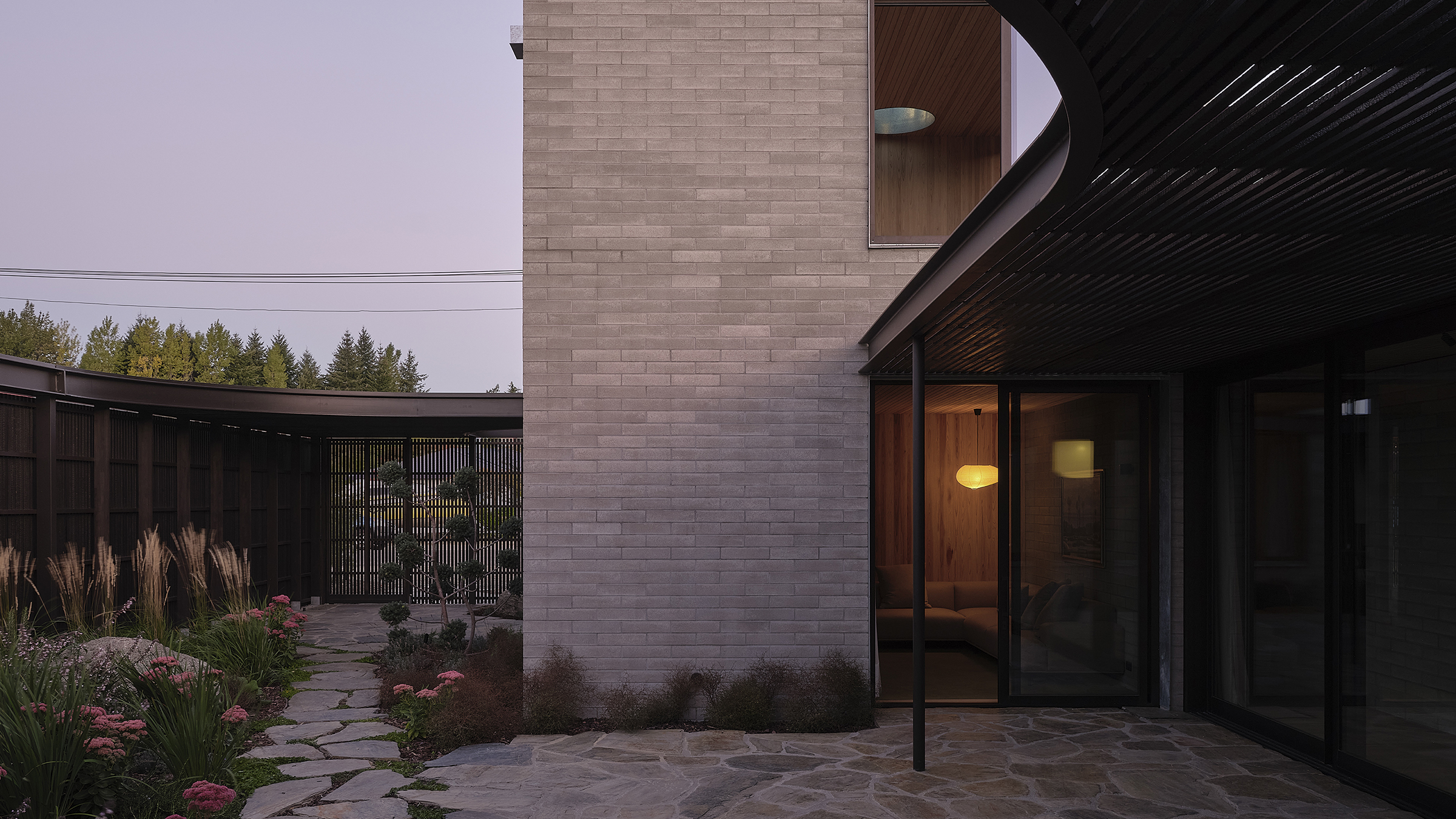 Exterior view of the house