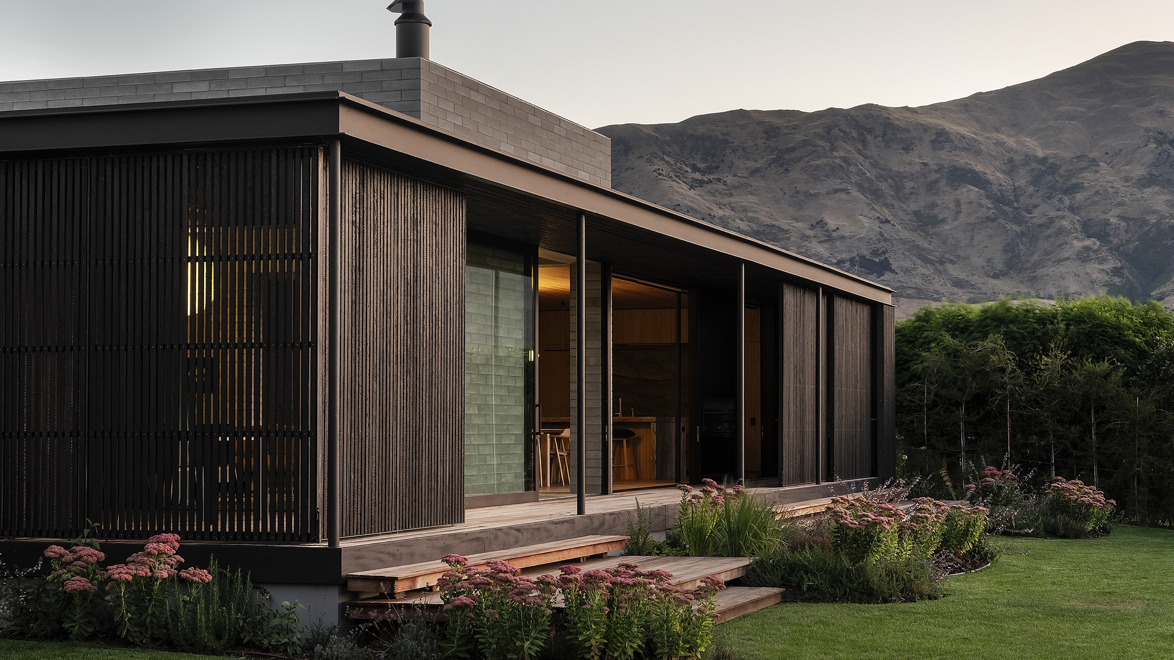 Indoor outdoor flow with stunning views