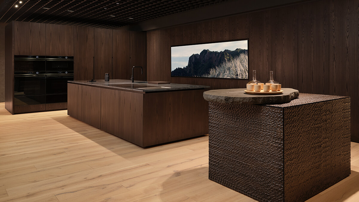 The Boffi Minimal Kitchen, showcasing Integrated Appliances