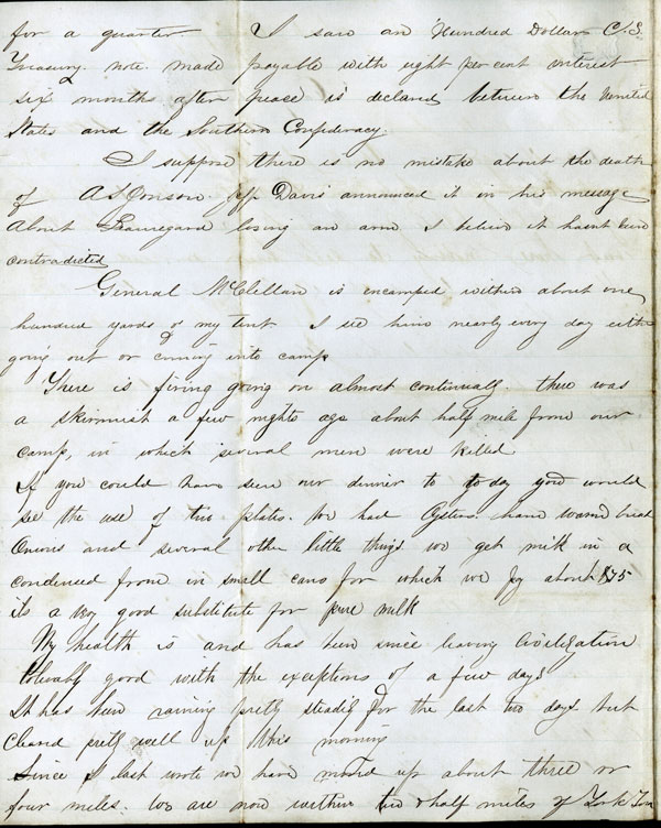 William Fisher Letter Home. [caption id="attachment_495" align="aligncenter" 